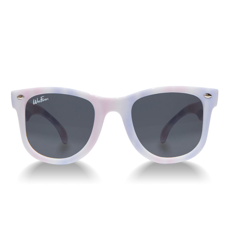 Polarized Sunglasses-Tie Dye Pink-Purple