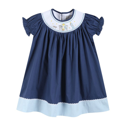 Nativity Smocked Dress