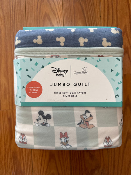 Mickey & Friends 3-Layer Jumbo Quilt