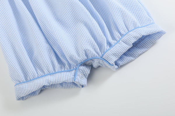 Striped Bunny Romper