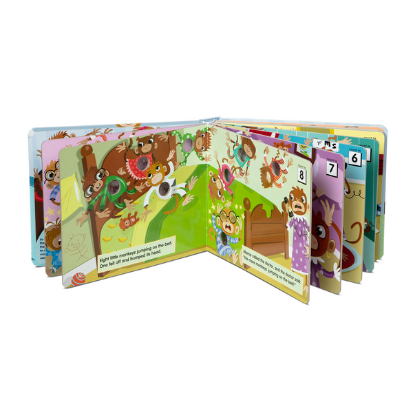 Poke-A-Dot 10 Little Monkeys