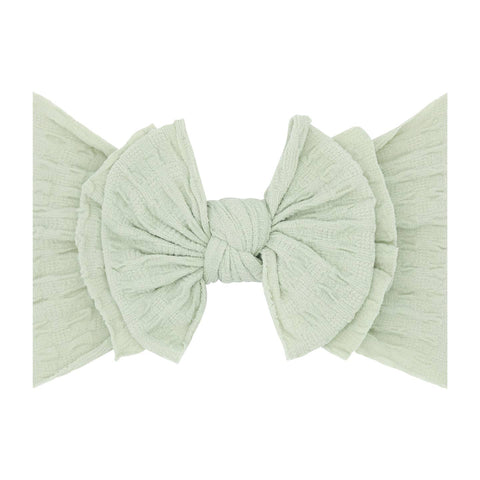 Willow - Waffle Bow Headband
