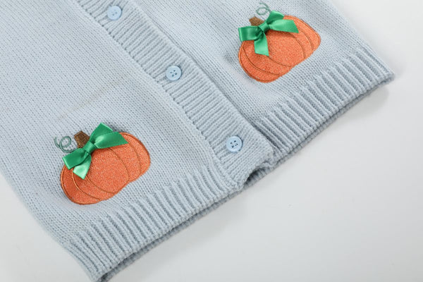 Lt Blur Pumpkin Cardigan