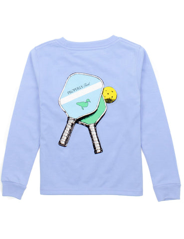 Pickleball in Blue