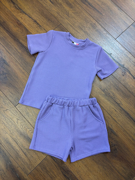 Ember Short Set - Purple