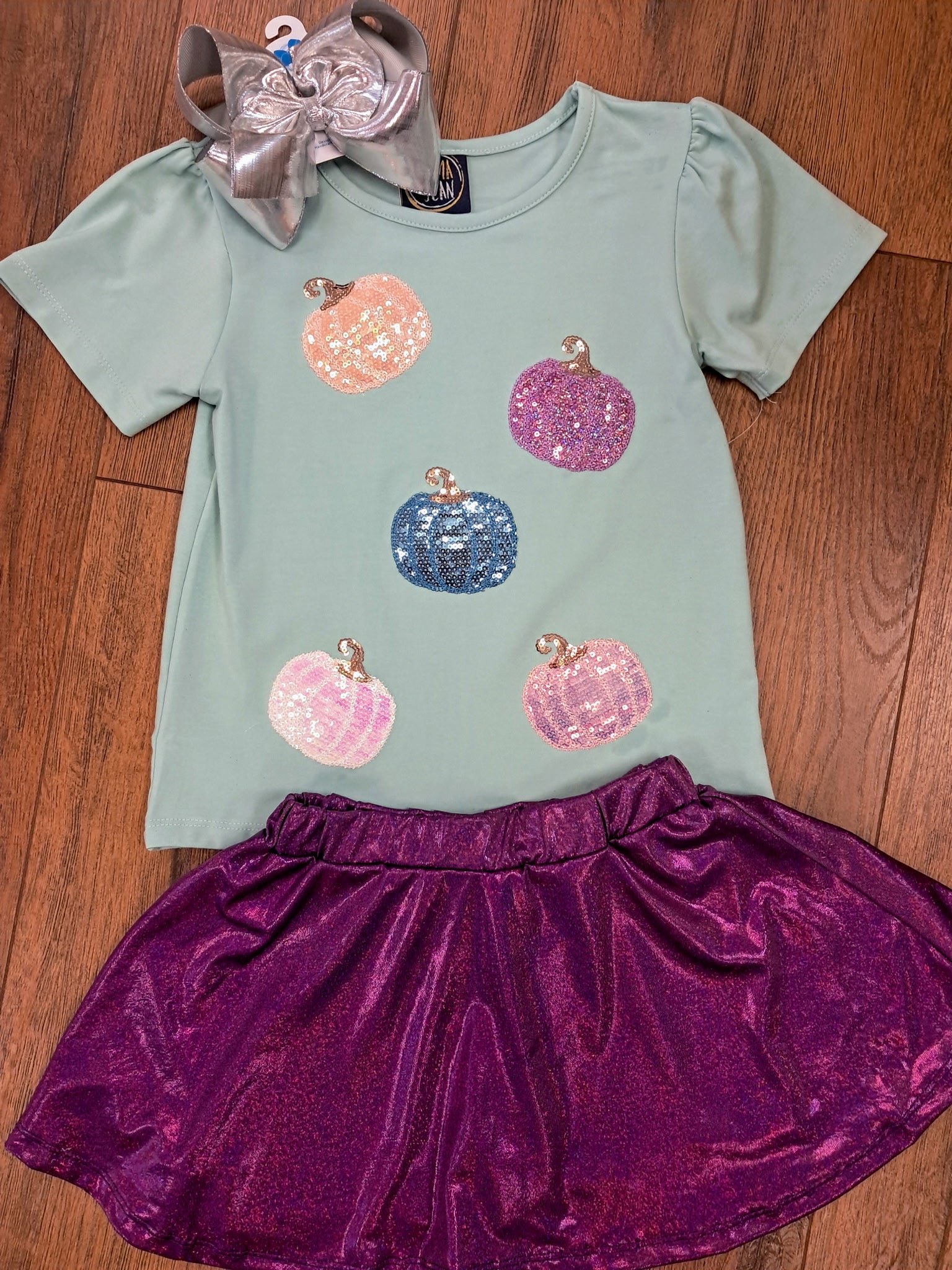 Blakely Skort-Purple Sparkle