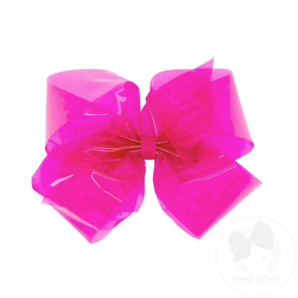Wee Splash Vinyl Bow (3 colors)