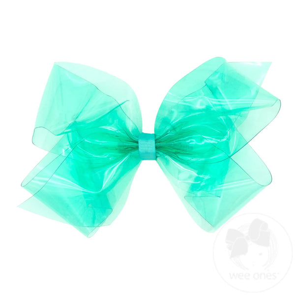 Wee Splash Vinyl Bow (3 colors)