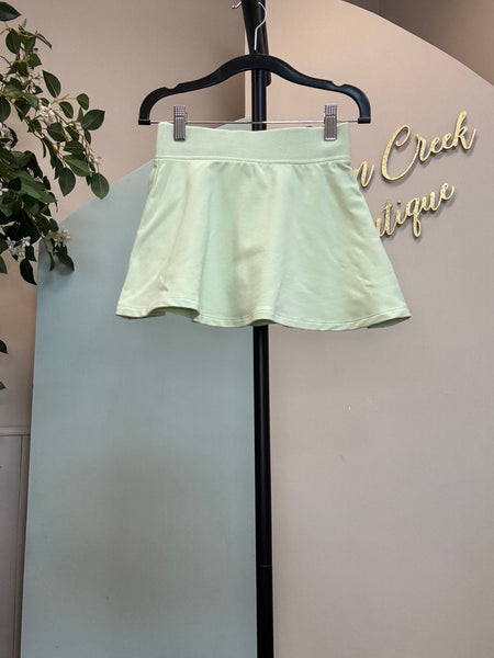 French Terry Skort - Mint