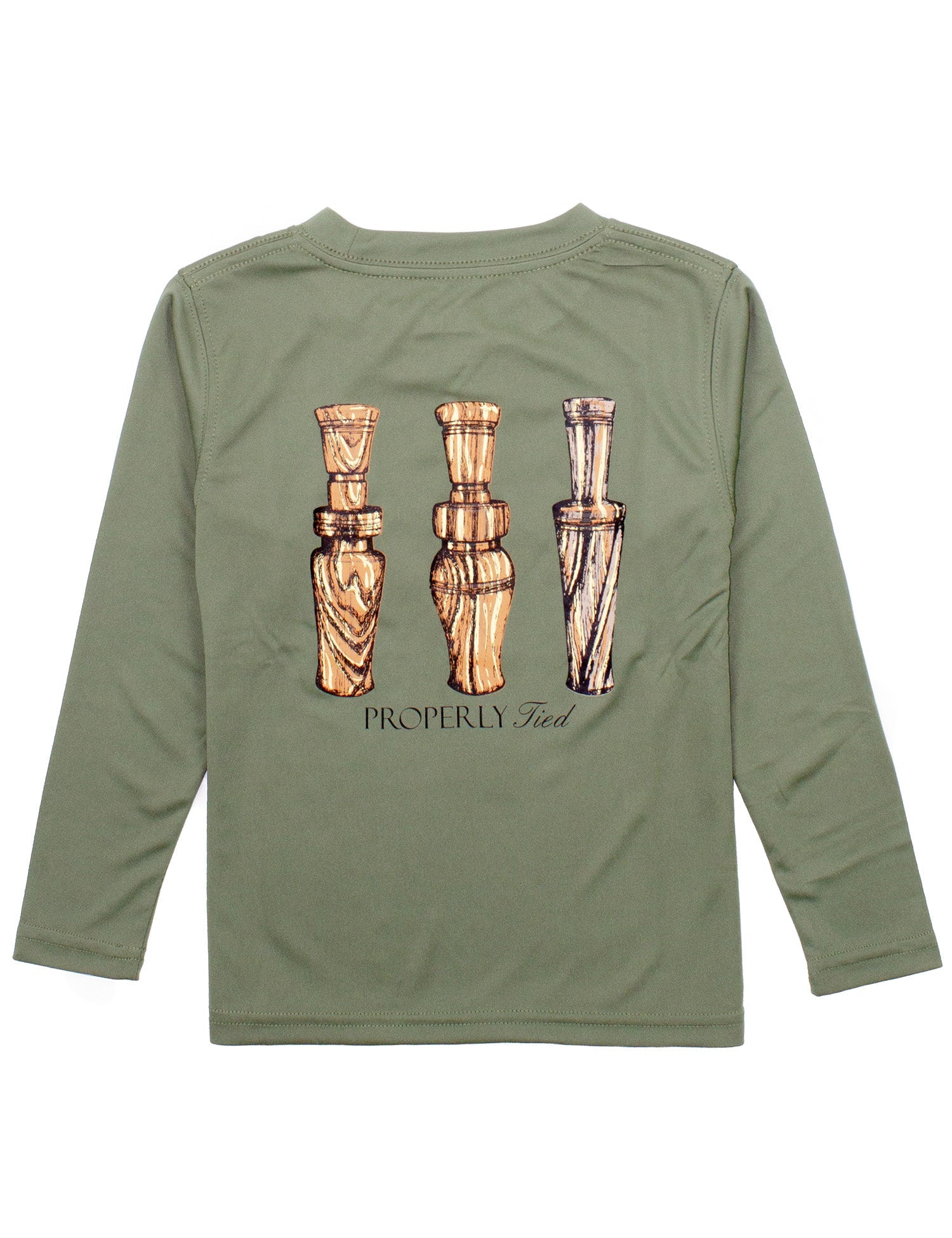 Duck Calls Performance Tee - Olive