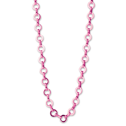 Pink Chain Necklace