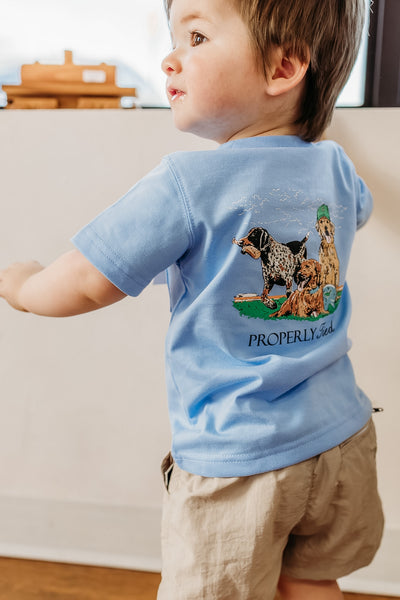 Diamond Dogs in Lt. Blue-Infant