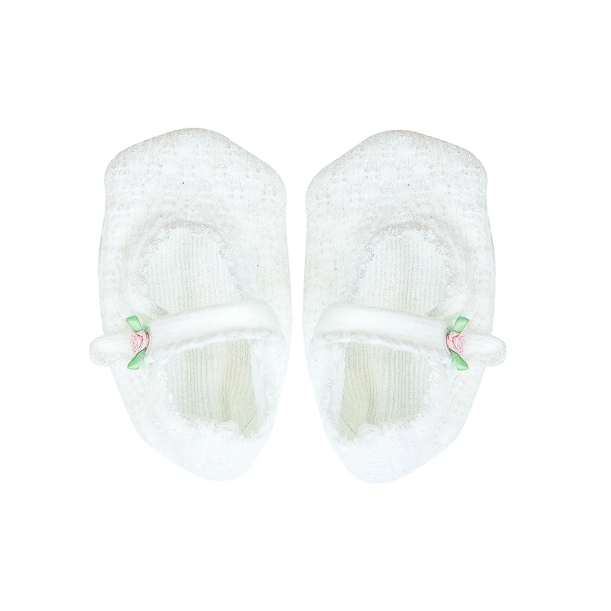 Crib Shoes-Rosettes