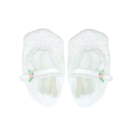 Crib Shoes-Rosettes