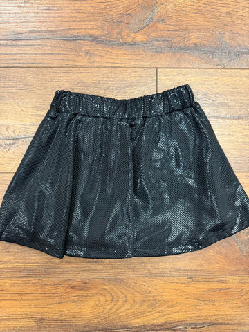 Black Sparkle Skort