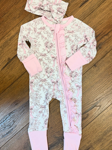 Blooming Bow Ruffle Convertible