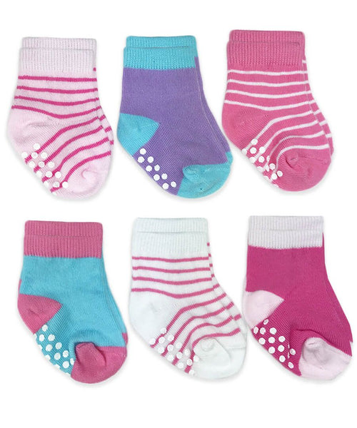 Non Skid Crew Socks - Girl