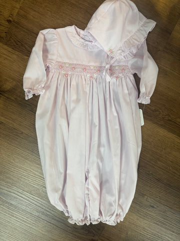 Smocked Gown Convertible
