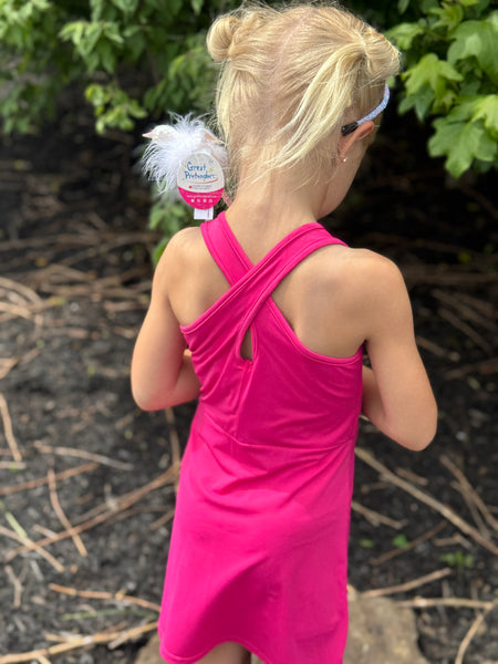 Hot Pink Activewear Dress