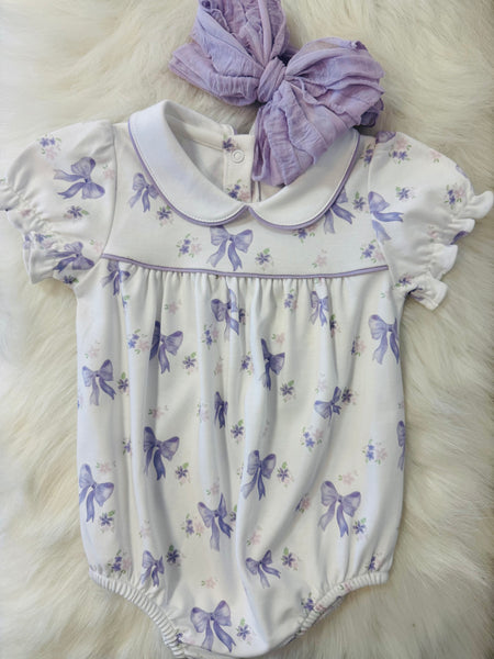 Lavender Bows Bubble