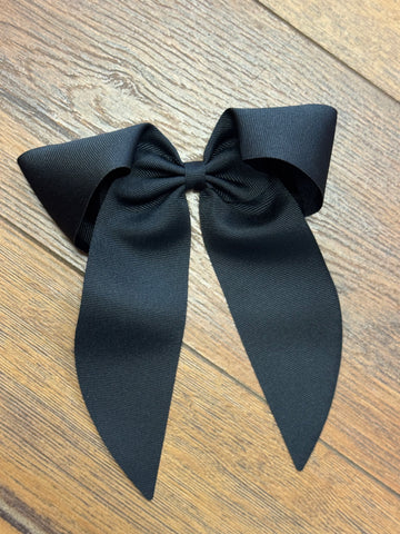 Black King Whimsy Tail Bow