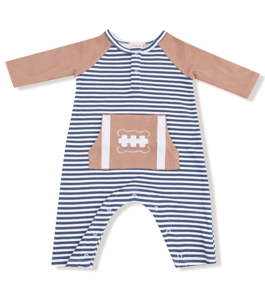 Football Henley Romper