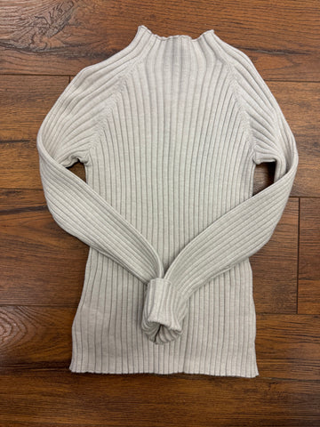 Ribbed Taupe Sweater