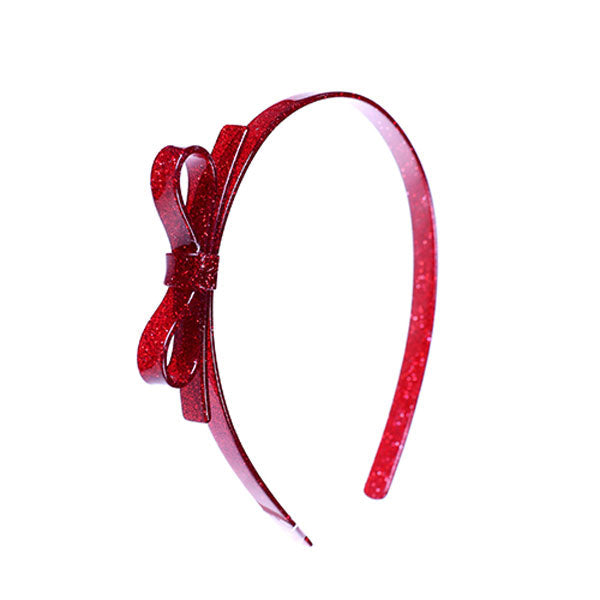 Red Glitter Headband