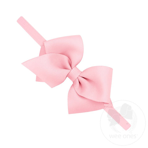 Light Pink Extra Small Bow on Band