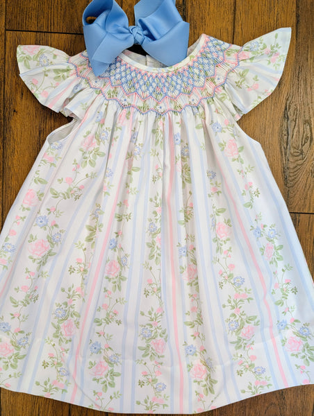 Valerie Rose Smocked Dress