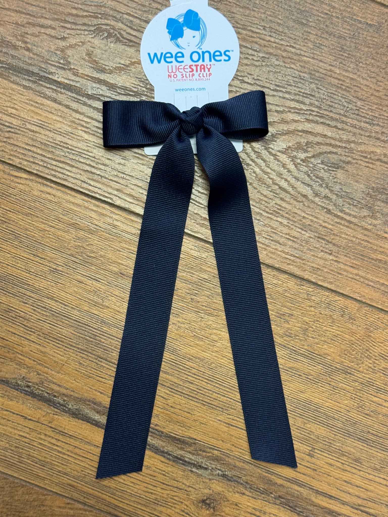 Navy Mini Bow Tie Streamer