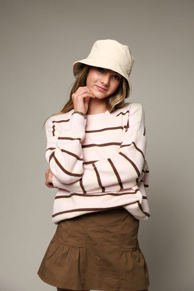 Stripe Juniper Sweater