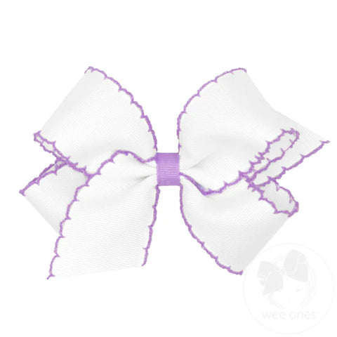 Orchid Moonstitch King Bow