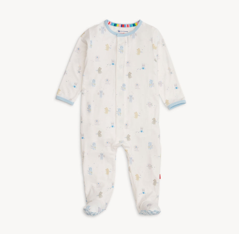 Blue Baby Beats Footie