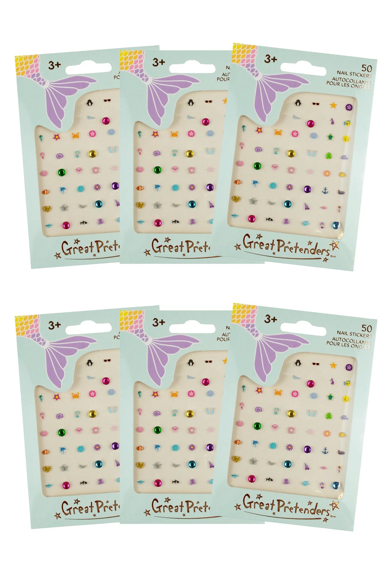 Mermaid Nail Stickers