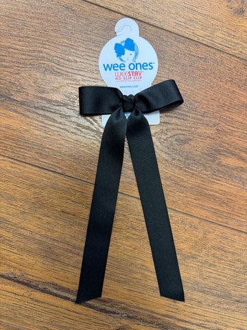 Black Mini Bow Tie Streamer