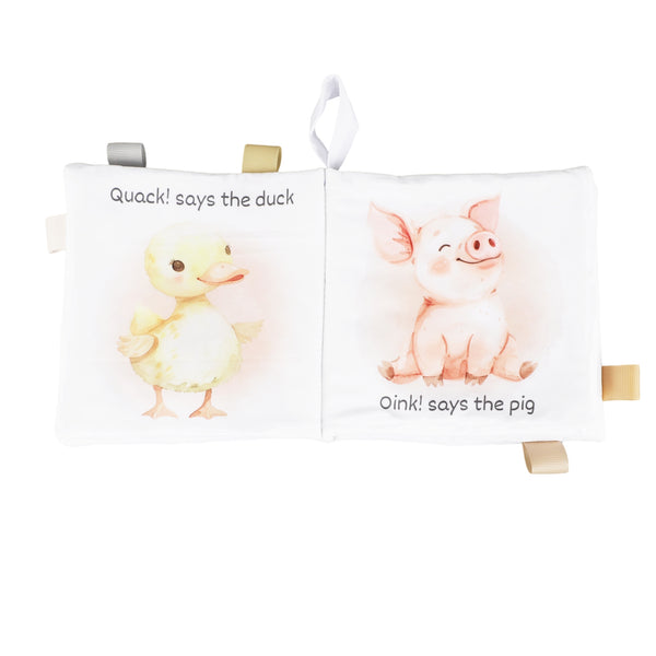 Farm Animals Soft Crinkle Baby Book