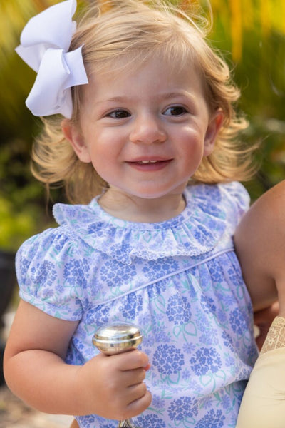 Ramona Ruffle Bubble  in Hydrangeas