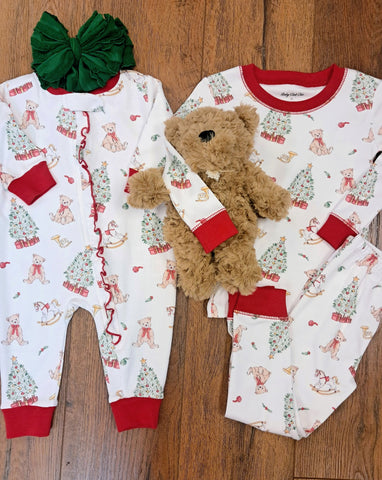 Holiday Time Ruffle Zipper Convertible