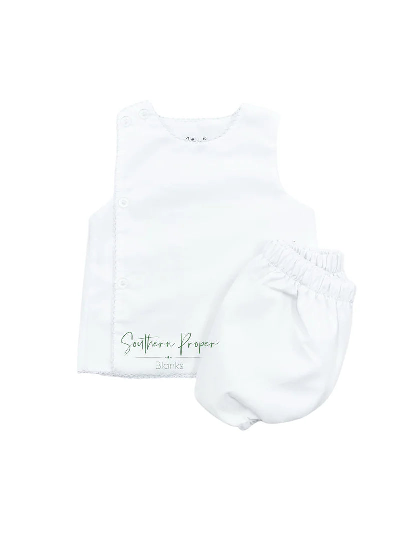 White Diaper Set