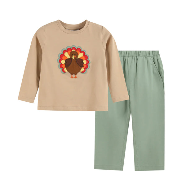 Turkey Shirt & Pants Set