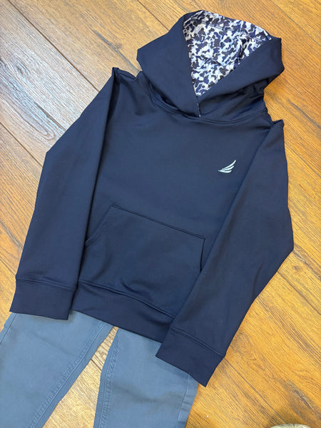 Ryder Performance Navy/Camo Hoodie