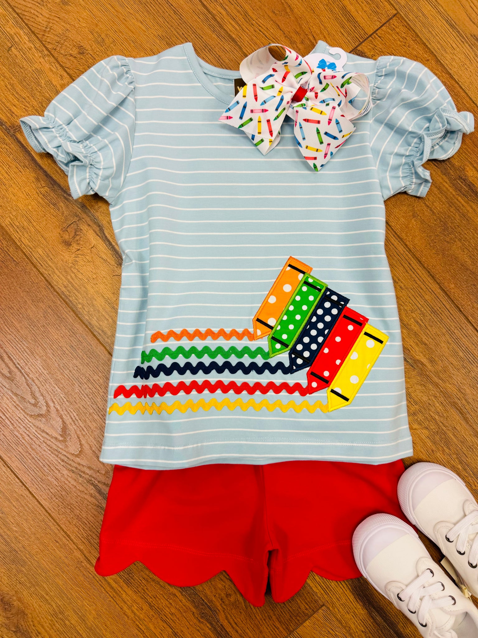 Crayon Ric Rac Short Set