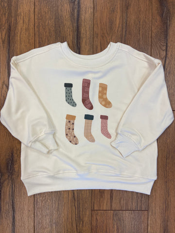 Christmas Socks Sweatshirt