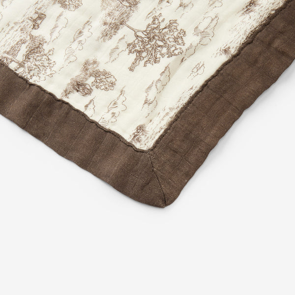 Country Toile Big Lovey