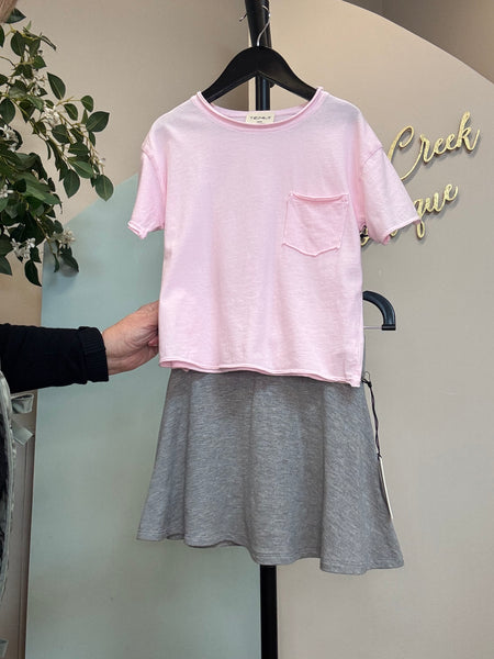 French Terry Skort - Grey