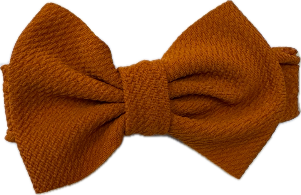 Burnt Orange Textured Headband