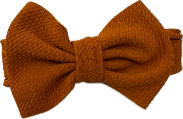 Burnt Orange Textured Headband