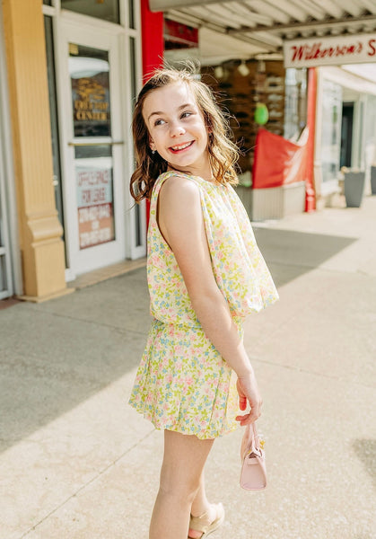 Coming Up Roses Bubble Skirt