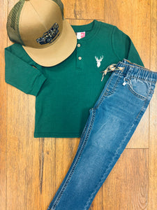 Henley Shirt - Deer